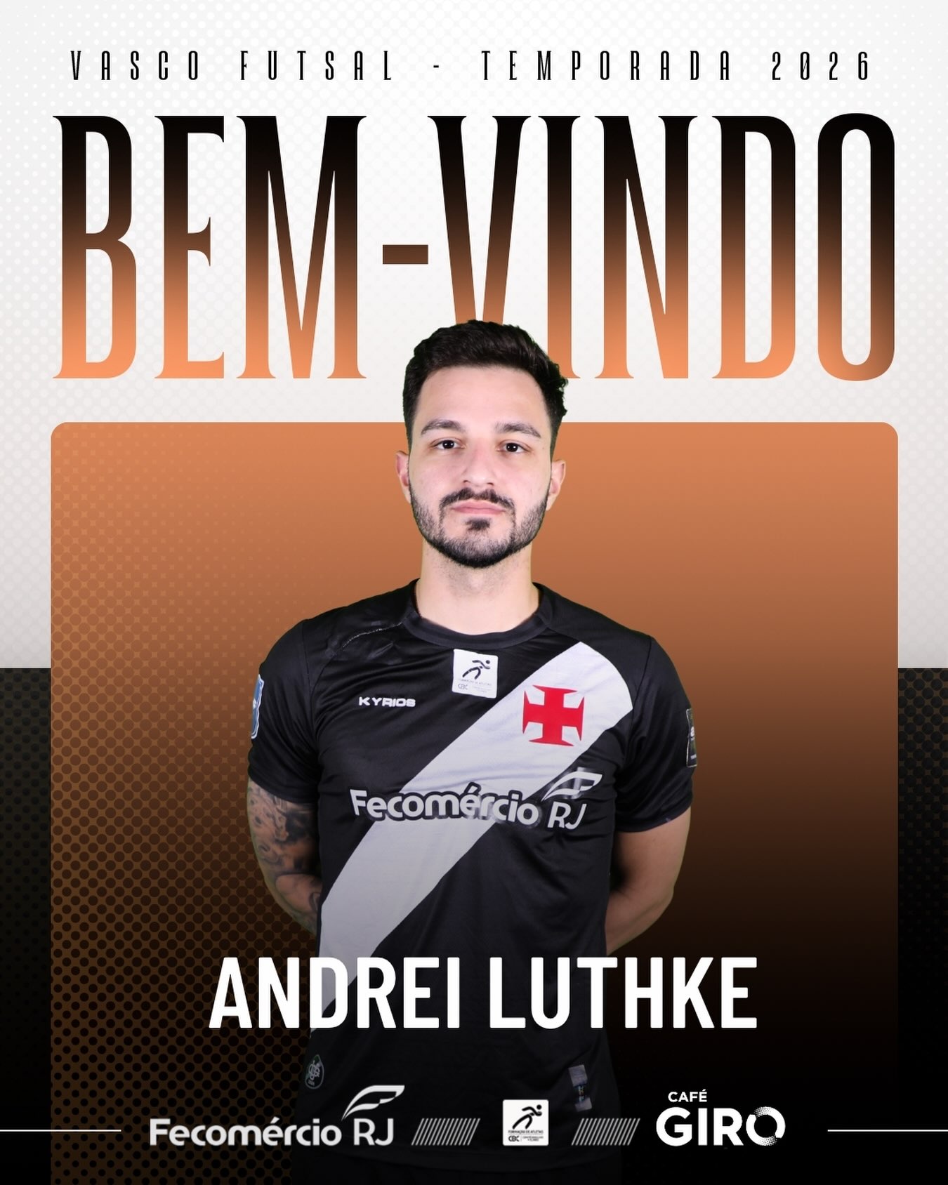 Futsal-Vasco-acerta-a-contratacao-do-ala-Andrei-Luthke Futsal: Vasco acerta a contratação do ala Andrei Luthke
