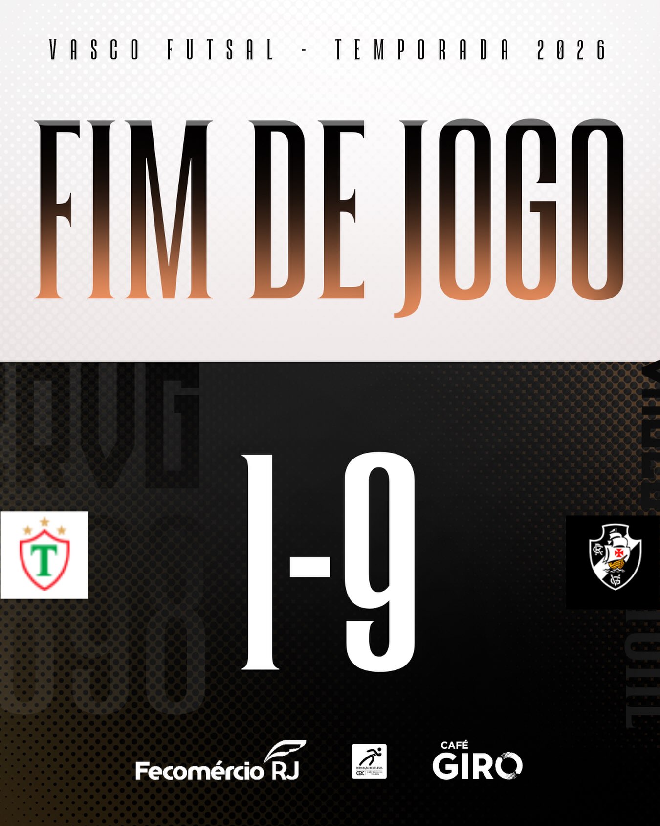 Futsal-Vasco-vence-o-Tamoyo-por-9-a-1-pelo Futsal: Vasco vence o Tamoyo por 9 a 1 pelo Estadual