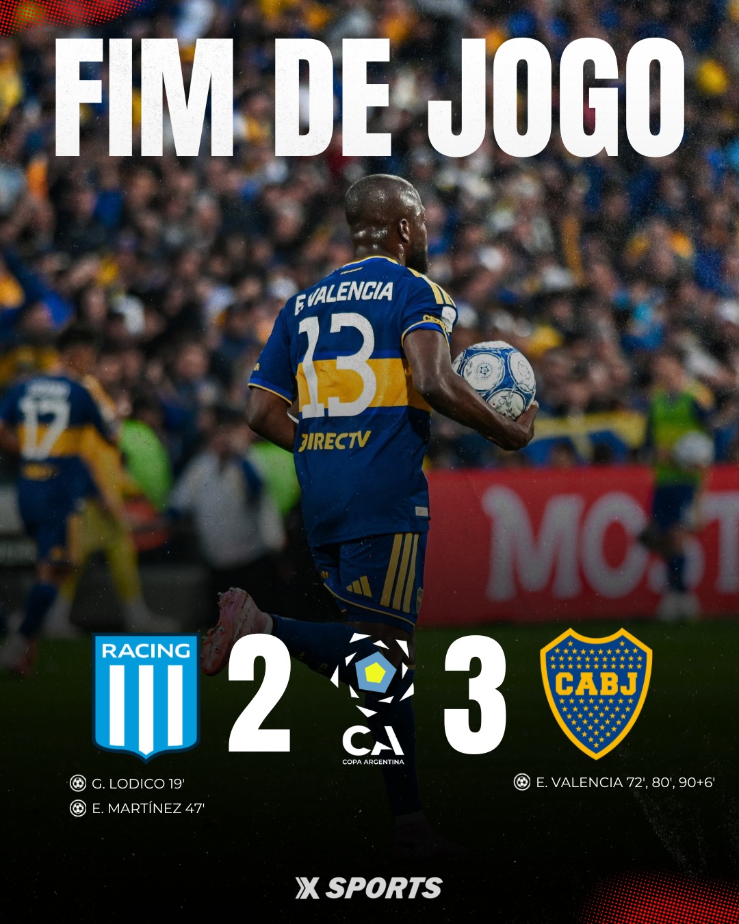 Adversario-do-Vasco-na-semifinal-da-Sul-Americana-Boca-Juniors-passa Adversário do Vasco na semifinal da Sul-Americana, Boca Juniors passa pelo Racing e vai à semifinal da Copa Argentina