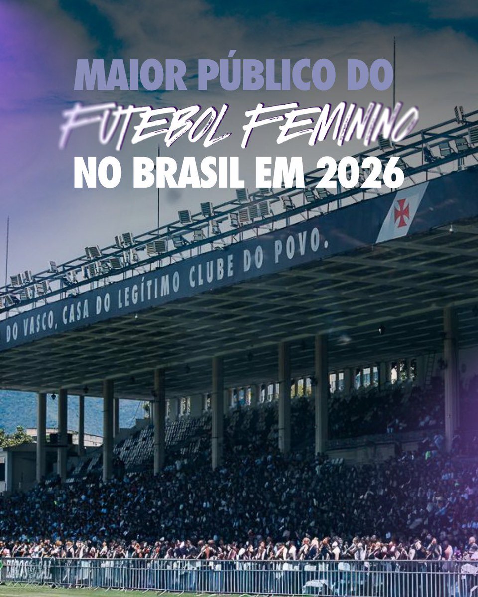 Feminino-Vasco-exalta-o-recorde-de-publico-quebrado-no-ultimo Feminino: Vasco exalta o recorde de público quebrado no último domingo em São Januário