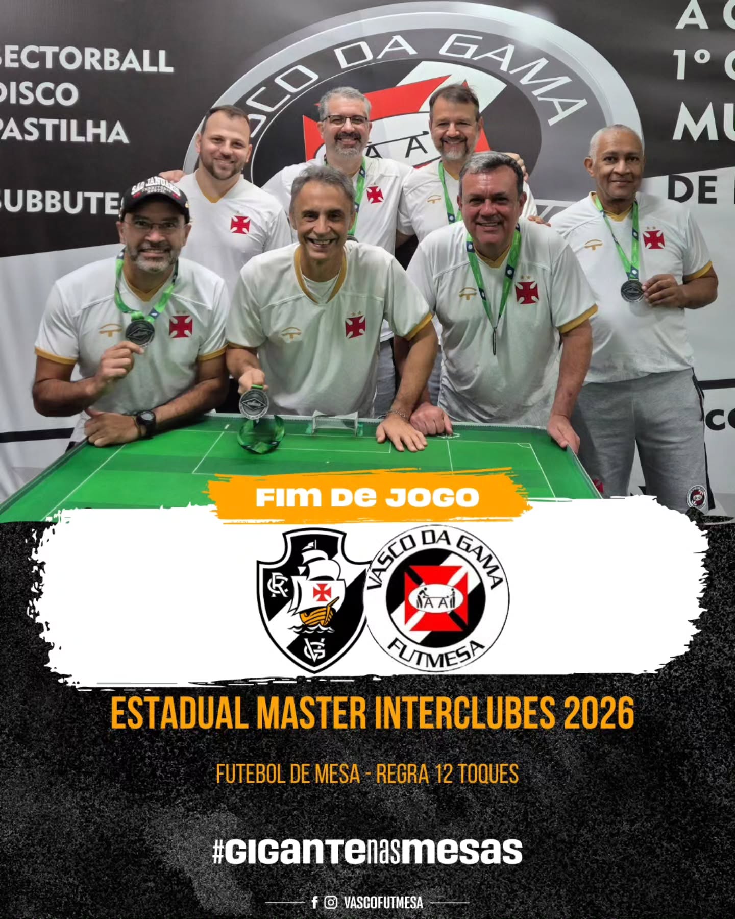 Futmesa-Vasco-perde-para-o-America-e-fica-em-2o Futmesa: Vasco perde para o America e fica em 2º no Estadual Master 12 Toques