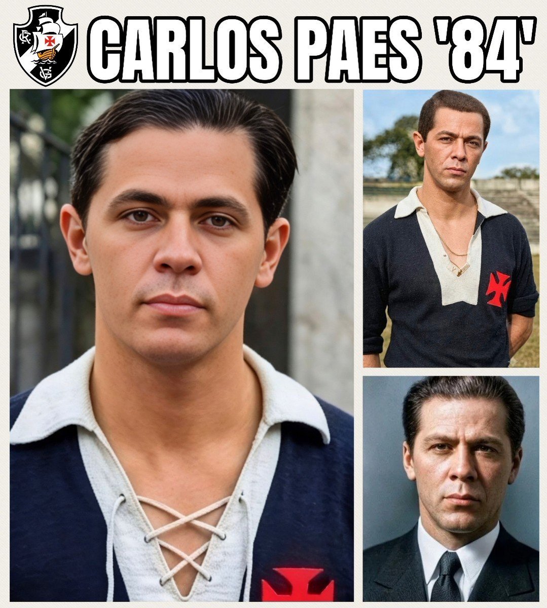 Ha-118-anos-nascia-Carlos-Paes-o-84-que-foi Há 118 anos nascia Carlos Paes, o '84', que foi jogador e dirigente do Vasco