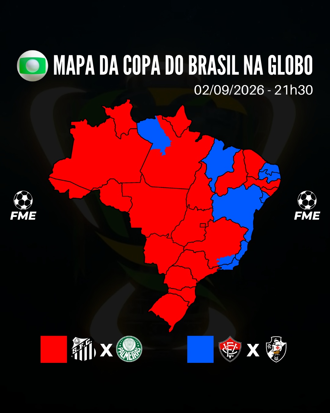 TV-Globo-exibira-Vitoria-x-Vasco-para-9-estados-veja TV Globo exibirá Vitória x Vasco para 9 estados; veja a divisão das praças