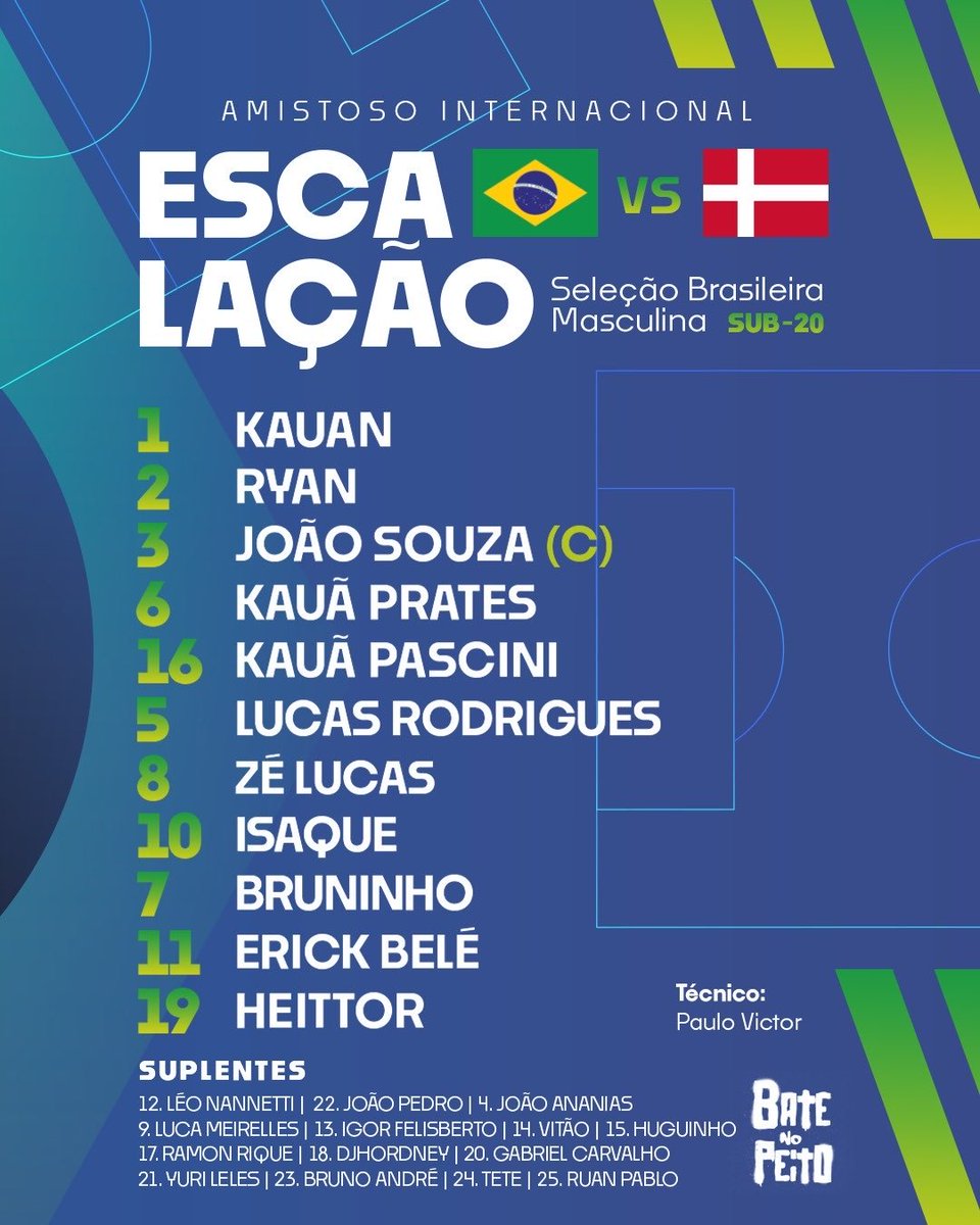 Vascainos-Bruno-Andre-e-Ramon-Rique-sao-opcao-no-banco Vascaínos Bruno André e Ramon Rique são opção no banco da Seleção Brasileira Sub-20 contra a Dinamarca
