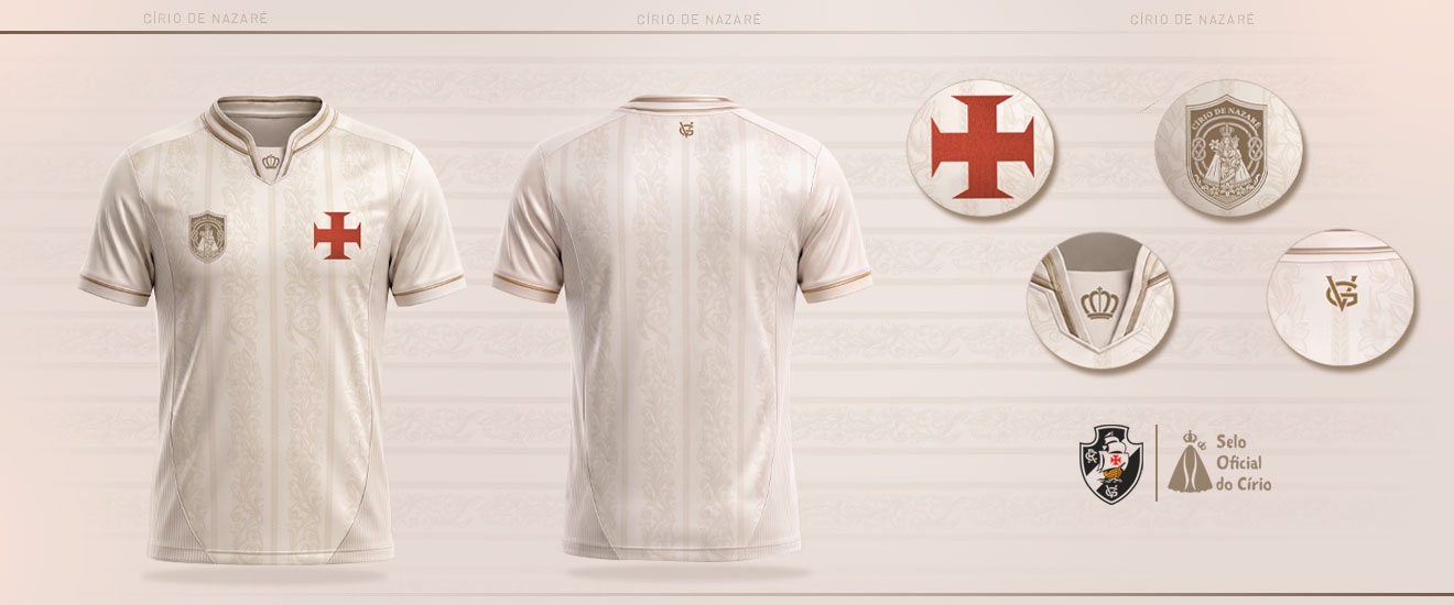 Vasco-anuncia-nova-camisa-em-homenagem-ao-Cirio-de-Nazare Vasco anuncia nova camisa em homenagem ao Círio de Nazaré; lançamento será no dia 18
