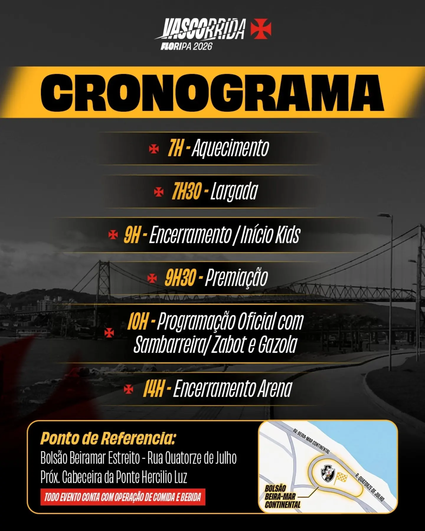 Vascorrida-Florianopolis-acontece-neste-domingo-veja-a-programacao Vascorrida Florianópolis acontece neste domingo; veja a programação