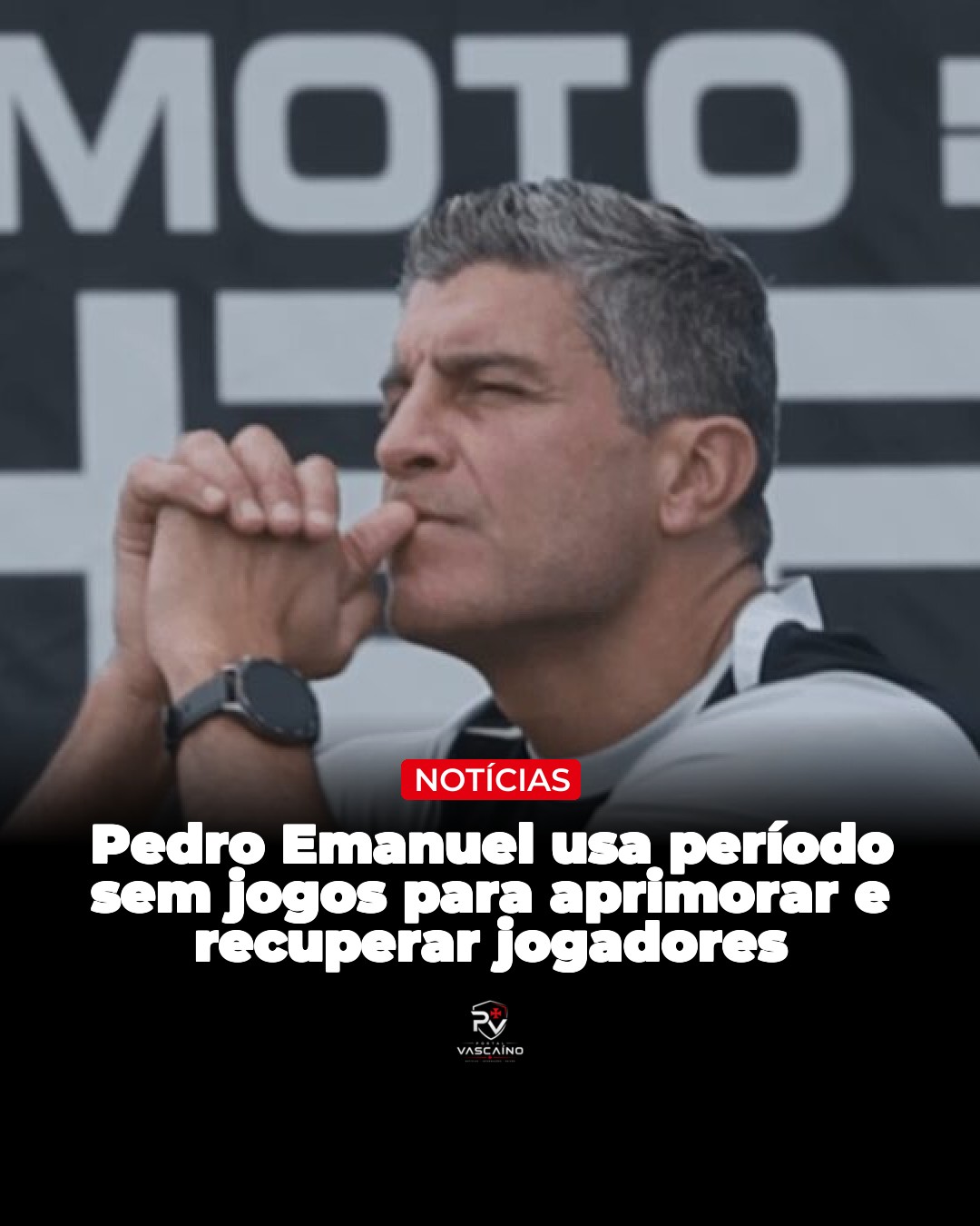 Vasco treina para enfrentar o Botafogo pelo Brasileirão