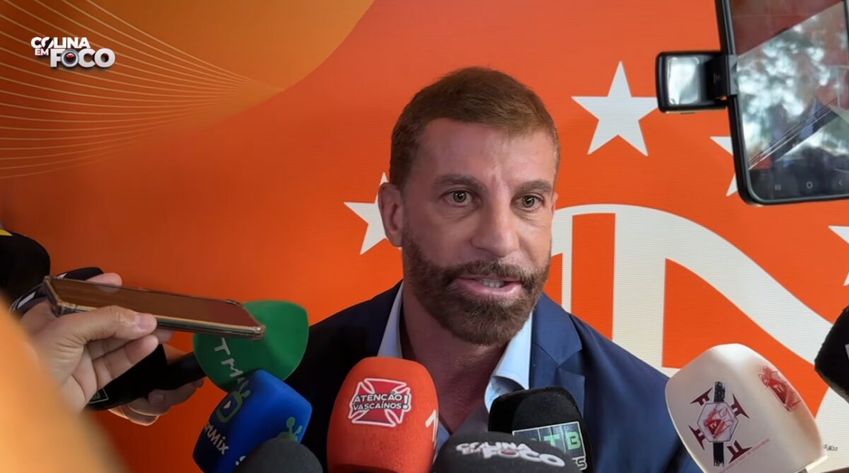 Pedrinho já está no Estádio Nilton Santos; vídeo