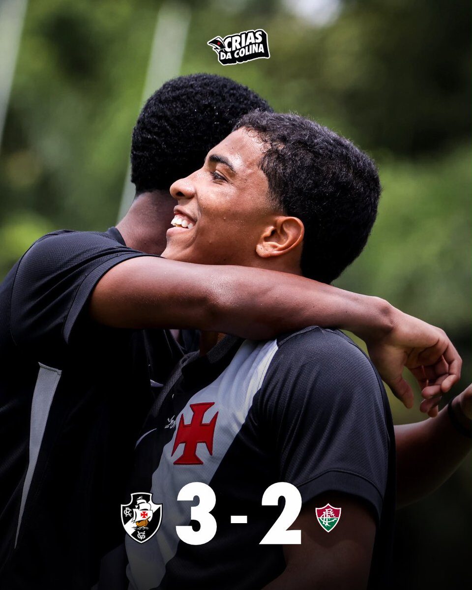 Sub-17: Vasco vence o Fluminense por 3 a 2 no Nivaldo Pereira pela Copa Rio