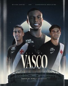 Veja a arte de divulgação de Vasco x Urubu
